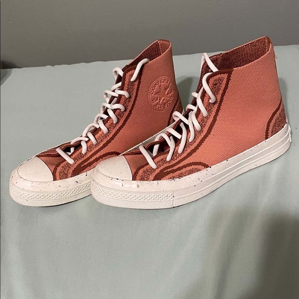 Converse Chuck 70 Renew Knit High-Top Sneakers Healing Clay Size 8.5 W /6.5 M - Picture 6 of 11